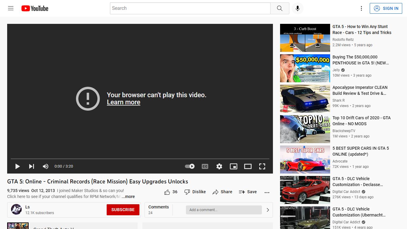 GTA 5: Online - Criminal Records (Race Mission) Easy Upgrades Unlocks