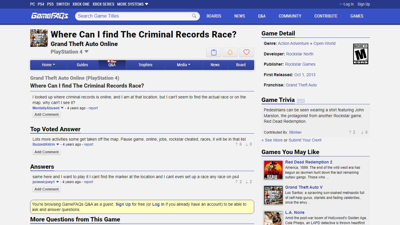 Where Can I find The Criminal Records Race? - Grand Theft Auto Online Q ...